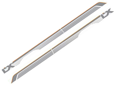 Faixa fiorino lx 90 grafite jogo