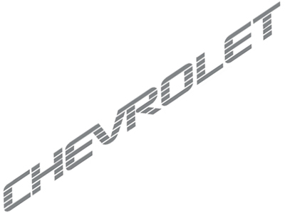 Faixa D-20 Grafite (Chevrolet - Tampa Traseira)