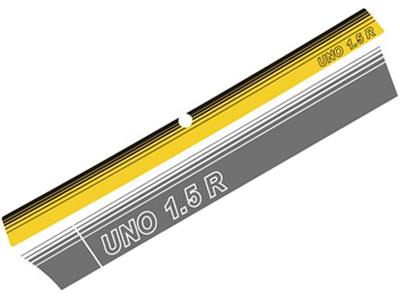 Faixa uno 1 5r amarela