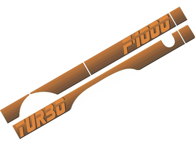 Faixa F-1000 91 Turbo Laranja (Jogo)