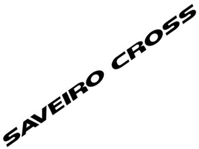 Faixa Saveiro Cross 2010 Preta