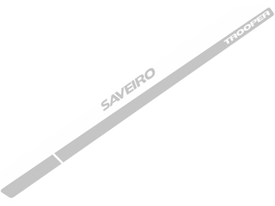 Faixa saveiro trooper 2010 prata