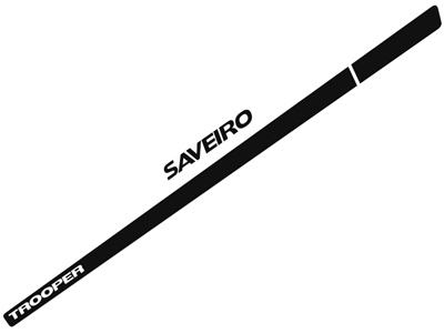 Faixa saveiro trooper 2010 preta