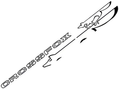 Faixa Crossfox 2008 Grafite (Jogo)