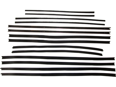 Canaleta corcel 77 2p c pestana interna 14 pecas