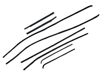 Canaleta f 75 rural willys c pestana 8 pecas