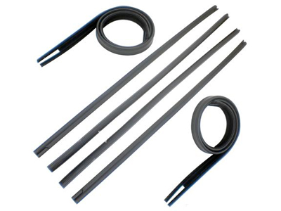 Canaleta chevette marajo chevy 82 c pestana 6 pecas