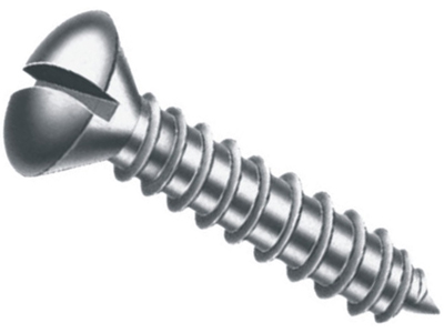 Parafuso Fenda 3,5 x 13 (Cabeça Oval)