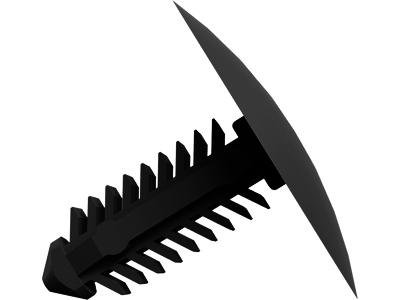 Grampo Teto Etios/Yaris/Camry/Corolla/Prius/Yaris (Preto)