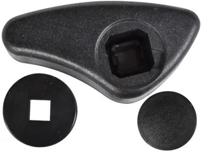 Manopla banco clio kangoo grafite le