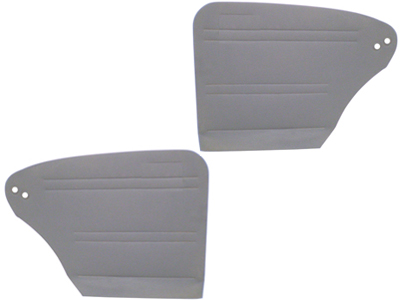 Revestimento lateral traseiro fusca 78 cinza jogo