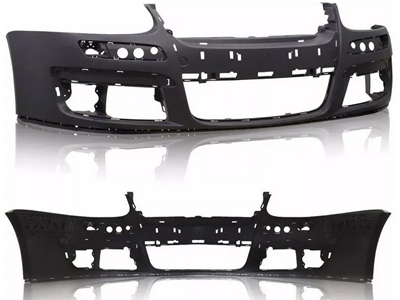 Parachoque Dianteiro Jetta 07/10 (Preto Liso)
