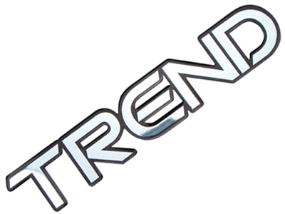 Emblema Resinado Trend Fox