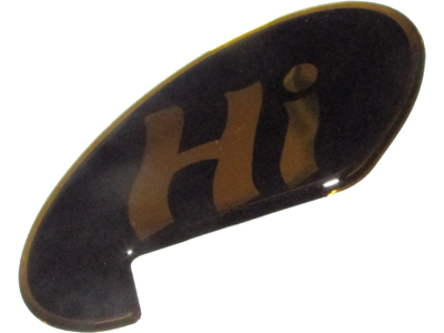 Emblema resinado hi besta