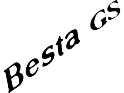 Adesivo besta gs mala preto