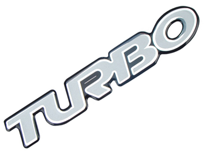 Emblema Resinado Turbo Chevrolet