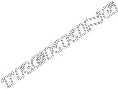 Adesivo Trekking Fiat (Grafite)
