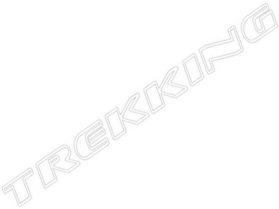 Adesivo Trekking Fiat (Prata)
