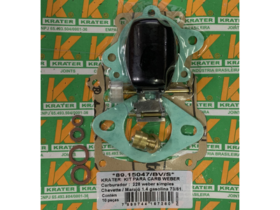 Kit Carburador Webber Chevette 1.4 /81 (228, Simples)