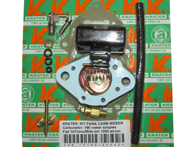 Kit Carburador Exportação Webber Fiat 147/Uno (Simples)
