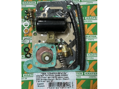 Kit Carburador Webber Gol/Passat/Chevette (460 DMTB, Duplo)