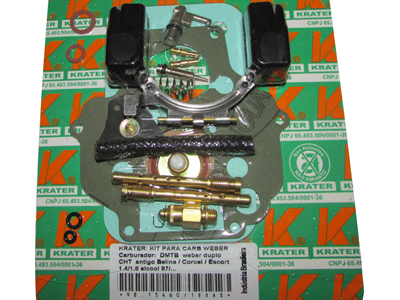 Kit Carburador Exportação Webber Corcel/Escort CHT (Duplo)