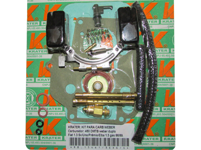 Kit Carburador Exportação Webber Uno/Premio/Elba (Duplo)