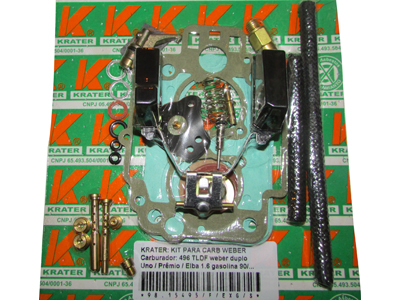 Kit carburador exportacao webber uno premio duplo