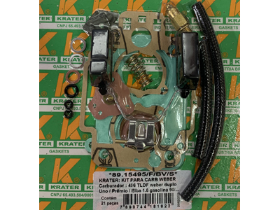 Kit Carburador Webber Uno/Premio (496 TLDF, Duplo)