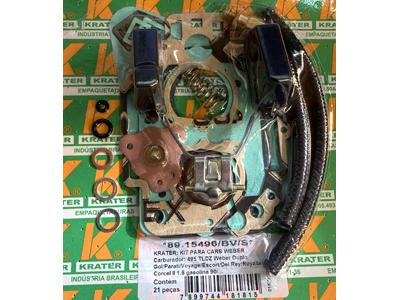 Kit Carburador Webber Gol/Parati/Escort (495 TLDZ, Duplo)