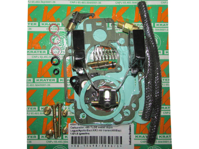 Kit carburador exportacao webber logus apollo escort duplo
