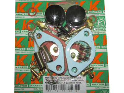 Kit Carburador Exportação Solex Kombi Moderna (Carb. Dupla)
