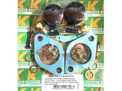 Kit Carburador Solex Brasilia/Kombi (32/34 PDSIT, Dupla)