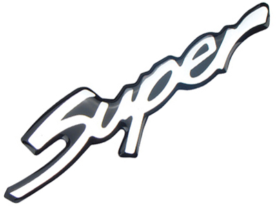 Emblema Resinado Super Corsa