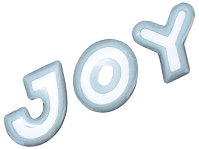 Emblema resinado joy corsa grafite