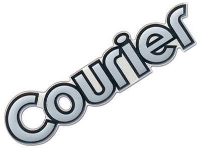 Emblema Resinado Courier