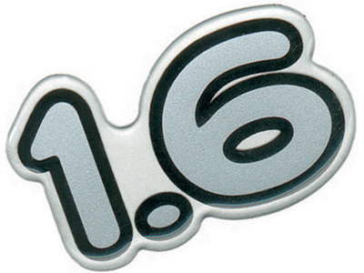 Emblema resinado 1 6 courier