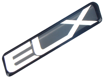 Emblema Resinado ELX Fiat