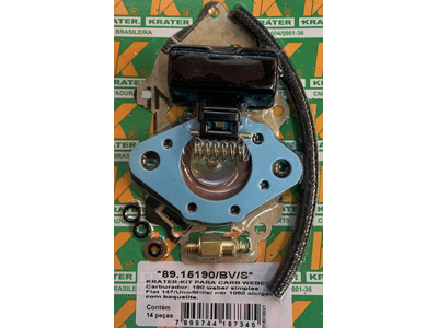 Kit carburador webber fiat 147 uno 190 simples