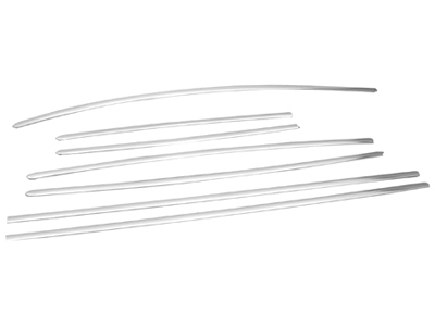 Friso Lateral Fusca /70 (Cromado - Largo - 7 peças)