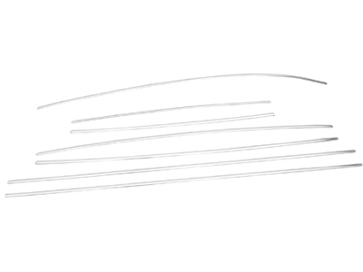 Friso Lateral Fusca 70/ (Cromado - Estreito - 7 Peças)