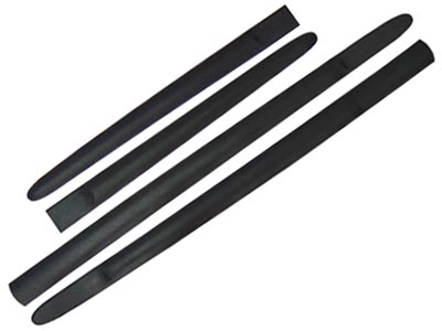 Friso Lateral Corsa 98/10 4P (Preto - Largo - 4 Peças)