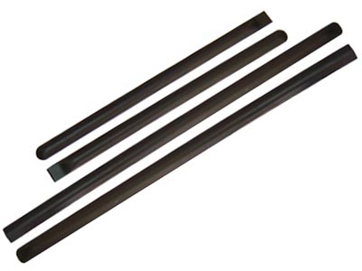 Friso Lateral Marea/Brava 99/05 4P (Preto - 4 Peças)