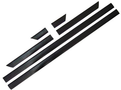 Friso Lateral Escort 97/ 2P (Preto - 6 Peças)