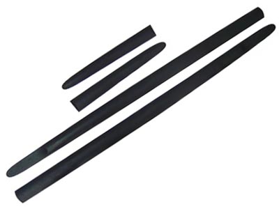 Friso Lateral Corsa 98/02 2P (Preto - Largo - 4 Peças)