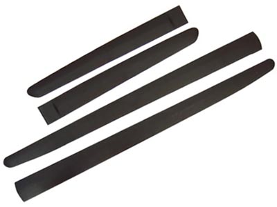 Friso Lateral Corsa Hatch/Sedan 03/ 4P (Preto -  4 Peças)