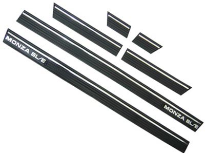 Friso Lateral Monza SLE 83/86 2P (Preto - 6 Peças)