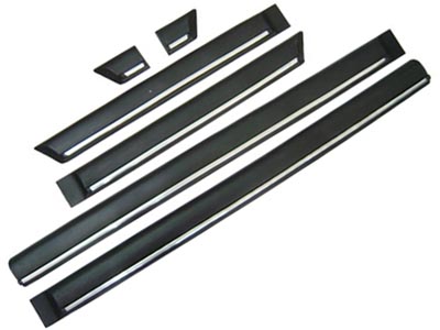 Friso Lateral Santana GLS 91/97 4P (Preto - 6 Peças)