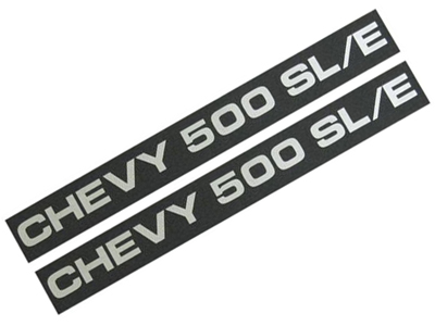 Emblema Friso Chevy 500 SL/E