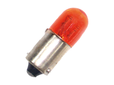 Lampada 1 polo ambar 12v 4w